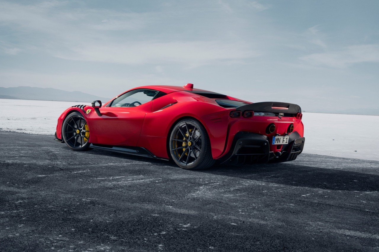 Ferrari SF-90 Dry Carbon Fiber Rear Diffuser